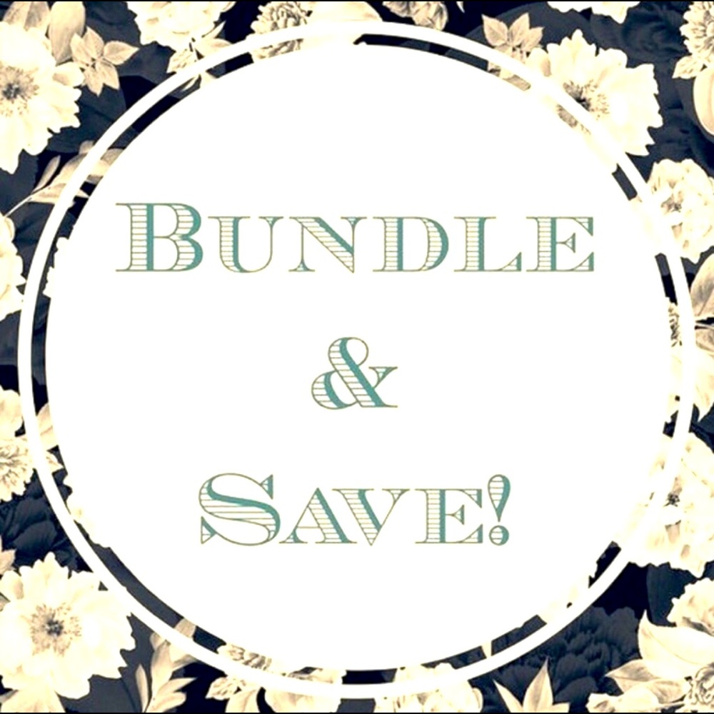 Bundle 3 or more items and save 15%
